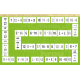 Domino: Sčítání a odčítání do 20 s přechodem desítky